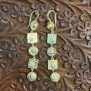 Gold Dangle Earrings